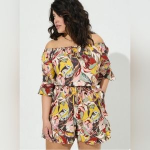 Torrid lightweight romper size 1X
